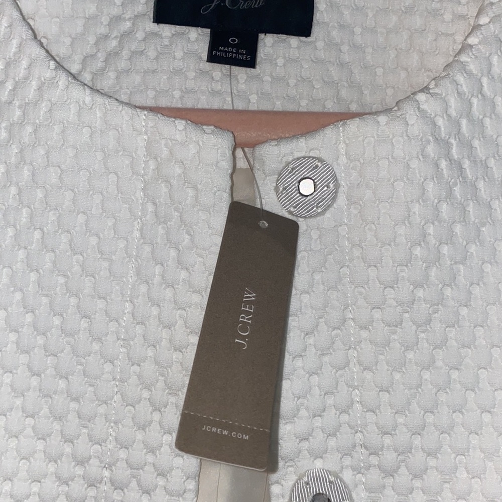 White J. Crew Cardigan/Jacket/Blazer - Picture 5 of 7